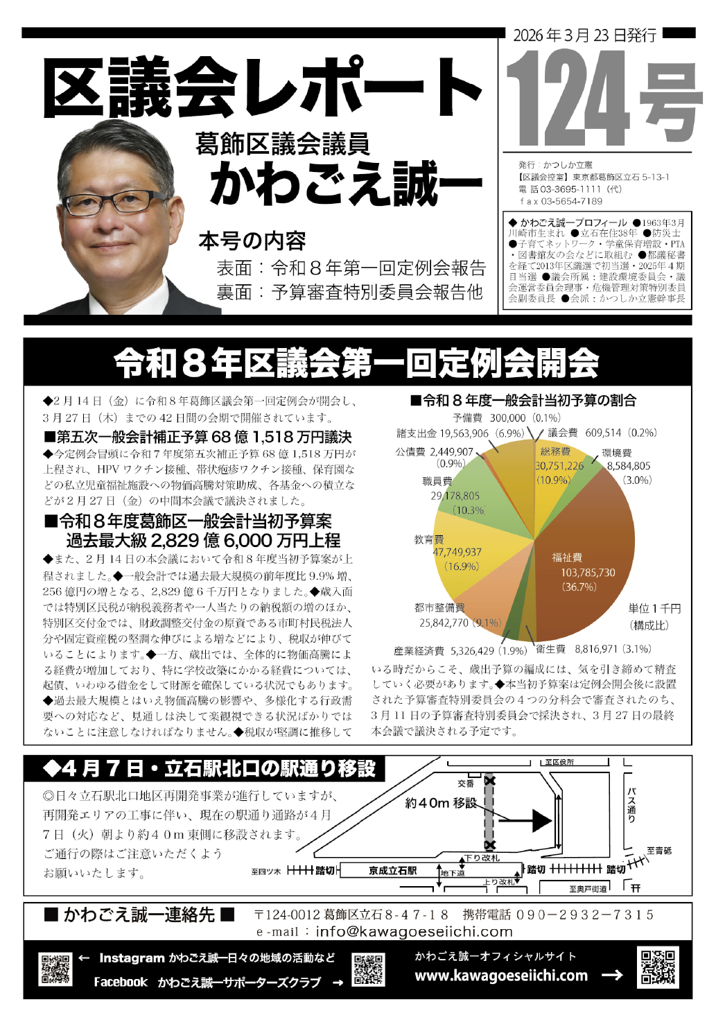 区議会レポートNo.124